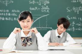 Yang bukan dari golongan yang dikhususkan juga dialu2kan semua. Gambar Pelajar Sekolah Menengah Menulis Kerja Rumah Di Dalam Kel Gambar Unduh Gratis Imej 501604082 Format Jpg My Lovepik Com