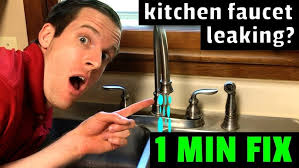 A leaky faucet is one that drips water from the spout. How To Fix A Leaky Faucet Youtube