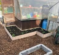 Little progress today planters filled and 40 strawberry ...