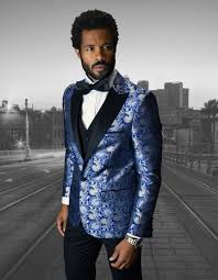 See more ideas about jackets, tuxedo jacket, tuxedo women. Mens Shiny Flower Pattern Paisley Tuxedo In Royal Blue