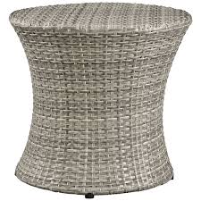 Complete your seating area with versatile and functional side tables and end tables from west elm. Stage Round Outdoor Patio Side Table Contemporary Modern Furniture Lexmod