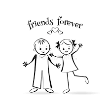 Creating your own best friend quiz is super easy Happy Children The Best Friends Stock Vector Illustration Of Card Happy 62319998