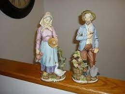 Maybe you would like to learn more about one of these? Vintage Homco Old Man And Woman Figurine Home Interiors Large Set Hostess Gifts Home Interiors And Gifts Homco Figurines