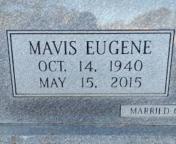 Mavis Eugene “Gene” Kitts (1940-2015)