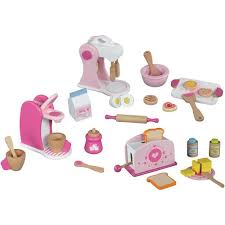 Maxim Enterprise Kitchen 30 Accessory Play Set Walmart Com Kids Play Kitchen Kitchen Sets For Kids Play Kitchen Accessories