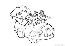 Check spelling or type a new query. Dora The Explorer Coloring Pages Cartoons Dora Tico Car Printable 2020 2701 Coloring4free Coloring4free Com