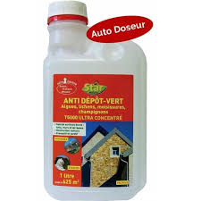 Avec l'humidité et le manque de soleil, les terrasses se couvrent de mousse qu'il faut éradiquer saison après saison. Anti Mousses Depot Vert Concentre Pro 1l 625m Murs Facade Toiture Terrasse Statue Cdiscount Bricolage