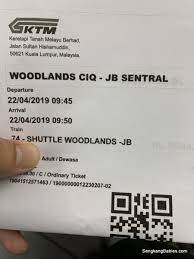 Assuming you got your ktm train tickets sorted online, the next step is to find your way to the woodlands train checkpoint. Train Ticket To Jb United Airlines And Travelling