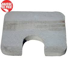 Le 40x40 cm ou plus grand est utilisé dans une installation d'assainissement collective. Couvercle En Beton Pour Regard 30 X 30 Cm Gris Caniveau Siphon Et Regard Evacuation Et Traitement Des Eaux Construction Materiaux Outillage Construction