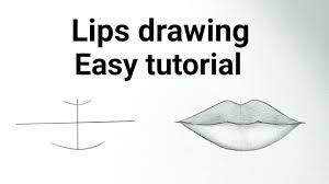 Learn how to draw a tractor with simple step by step instructions. How To Draw Lips Easy Step By Step For Beginners Drawing Lips Easy Drawing Tutorials For Beginners Youtube