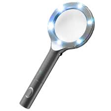 Adg 6 Led Powered 2 3x Magnifying Glass 75 Mg7616 The Home Depot