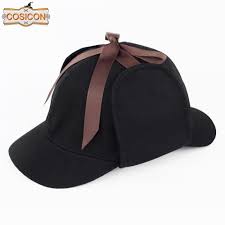 Sherlock Holmes Deerstalker Cosplay Hat Detective Cap Deerstalker Deerstalker Hat Hip Hop Accessories
