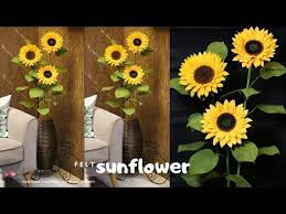 Jumat, 3 april 2015 pukul 22:14. Diy Bunga Matahari Flanel How To Make Felt Sunflower I Diy Bunga Sudut Ruangan Youtube Felt Flowers Diy Felt Flowers Felt Crafts Diy