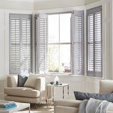Browse 279 white plantation shutters on houzz whether you want inspiration for planning white plantation shutters or are building designer white plantation shutters from scratch, houzz has 279 pictures from the best designers, decorators, and architects in the country, including showhomes with tracey mcleod and wasatch shutter design. Grey Shutters Made To Measure For Your Home Hillarys