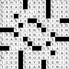 Make crossword puzzles, print them out as pdfs, share them, and solve them online with crossword labs. La Times Crossword 12 Dec 18 Wednesday Laxcrossword Com