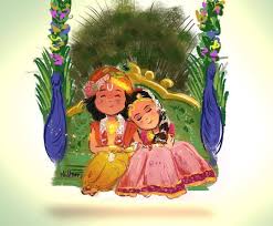 No Photo Description Available Krishna Radha Painting Krishna Painting Cute Krishna