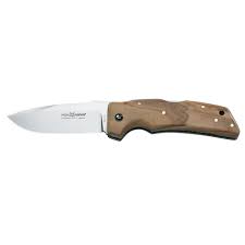 Складной нож Fox Elite Collection Forest Hunting, сталь N690, рукоять  оливковое дерево, коричневый, 1500 OL по цене 10480.0 руб. - купить в  Москве, СПБ