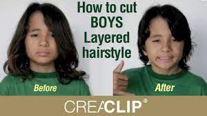 These haircut short for men dan women can be clean cut for work or edgy for play. How To Cut Boys Layered Hairstyle Children S Cuts Youtube