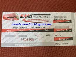 Semoga perkongsian informasi umum mengenai jadual dan harga tiket bas kangar ke kota bharu ini bermanfaat kepada anda. No Telefon Sani Express Klang Sentral