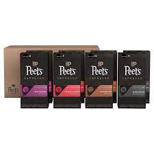 Coffee machine nespresso compatible capsules costco near you. Peet S Coffee Nespresso Compatible Aluminum Capsules 80 Count Costco