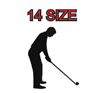 Multiple Size Embroidery Design Golf Golfer Silhouette Patch ...