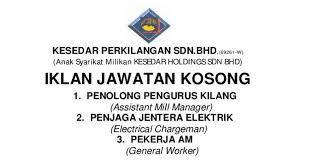 Senarai jawatan kosong di kelantan. Jawatan Kosong Di Lembaga Kemajuan Kelantan Selatan Kesedar Jobcari Com Jawatan Kosong Terkini
