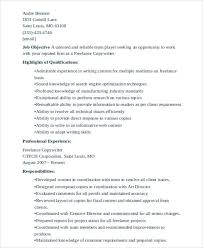 Check out real resumes from actual people. 10 Freelance Resume Templates Pdf Doc Free Premium Templates