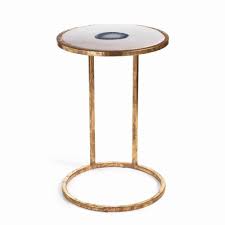 Zodax 20 Inch High Aquarius Agate And Marble Inlay Accent Table Marble Inlay Marble Accent Table Tall Accent Table