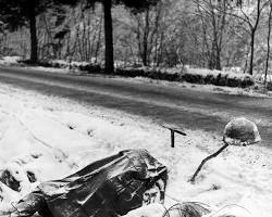 Image of aftermath of the Battle of the Bulge