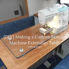 Making A Custom Sewing Machine Extension Table Tutorial Sewing Machine Extension Tables Sewing Machine Extension Table