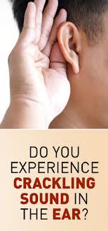Typically, jaw pain and headaches are associated with this disorder, but experiencing a crackling sound in the ears can also occur. Popping Clicking Or Crackling Sound In Ear What Does It Mean Temporomandibular Joint Eustachian Tube Dysfunction Health Motivation