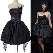 Pin By Marisa Silveira On Dresses Of The Ages Cocktail Dress Outfit Burlesque Dress Gothic Wedding Dress