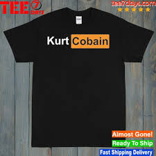 Kurt Cobain Porn Hub Parody T-Shirt, hoodie, sweater, long sleeve and tank  top