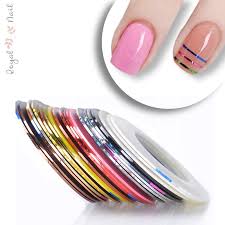 Holografico Metalico Rayas Cinta Adhesiva Linea Diy Decoracion De Arte De Unas Buy Cinta De Rayas De Colores Mixtos Linea De Decoracion De Arte De Unas Diy Pegatinas De Arte De