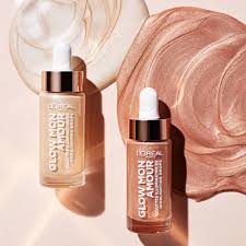 Vloeibare Highlighter Glow Mon Amour Droplet 01 Sparkling Love Make Upideeen Oogschaduw Kokosolie