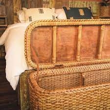 Giantex shoe storage bench with cushion, entryway storage benches, end of bed bench for bedroom, wood shoe bench with seat (black) 4.2 out of 5 stars 306 $95.99 $ 95. Strand Rattan Bed End Chest 2 Sizes End Of Bed Ottoman Ottoman Bed Bed