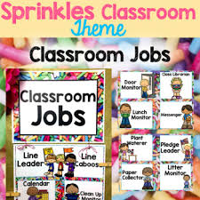 Classroom Jobs Chart