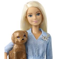 набор игровой Barbie и кен на прогулке со щенком Kupit Nabor Barbie Ftb72 Barbi I Ken Na Progulke So Shenkom Kroki Rf