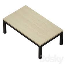 Buy second hand crate & barrel parsons coffee table in gently used condition with 65% off on kaiyo. 3d Models Table Parsons Travertine Top Dark Steel Base 48x28 Small Rectangular Coffee Table Crate And Barrel