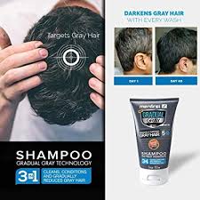 This type of color is used to blend gray or enhance natural color and it's safe for immediate use after a relaxer service. Buy Menfirst Gradual Gray 3 In 1 Grey Hair Reducing Shampoo And Conditioner For Men Scalp Wash That Cleans Darkens And Gradually Reduces Grey And White Hair Color For Natural Looking Results Online