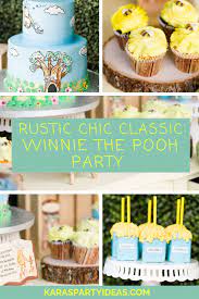 Cut the paper into 4 square invitations. Winnie The Pooh Baby Shower Party Supplies Online