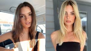 Enter code hairset10 at checkout. Ola Hair Blondeisback Model Emily Ratajkowski Has Joined Kaia Gerber Ciara And Amandla Stenberg In Going Blonde Do You Prefer The Before Or The After Facebook