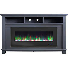 Cambridge San Jose Electric Fireplace Tv Stand In With Color Changing Led Flames And Crystal In 2020 Fireplace Tv Stand Electric Fireplace Electric Fireplace Tv Stand