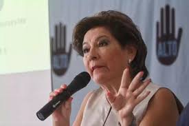 Isabel Miranda de Wallace, founder of Alto al Secuestro, has died.