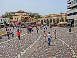 Apart from the dramatic backdrop of the acropolis, its network of alleys and pedestrianized streets surround the remains of both the greek and roman agoras, adding the quaint concept that this is where the ancients also came to shop. Monastiraki Alchetron The Free Social Encyclopedia
