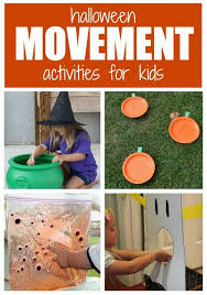 Halloween Themed Movement Activities For Kids Toddler Approved Halloween Preschool Halloween Themes Halloween Activities