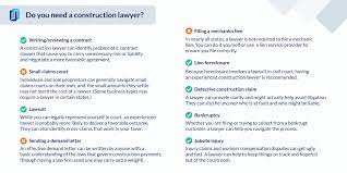 Check spelling or type a new query. What Does A Construction Lawyer Do And When Do You Need One