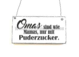 Omas Sind Puderzucker Turschild Deko Zeichen Holzschild Geschenk Fur Oma Holzschilder Turschilder Geschenk Oma