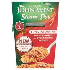 We did not find results for: John West Steam Pot Chilli Garlic Ocado