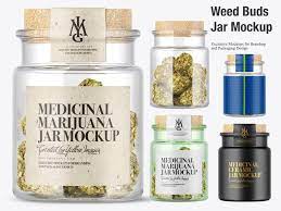 Download Weed Buds Jar Mockup By Oleksandr Hlubokyi On Dribbble